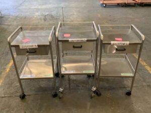 1x Pallet of Unbranded Medical Trolleys