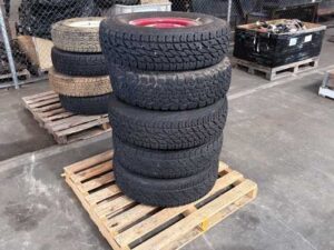 Pallet of 5 x Bridgestone Tyres