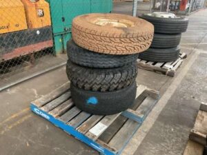 Pallet Of 4 x Bridgestone Tyres