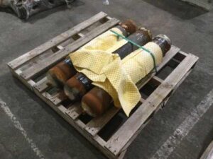 Pallet of 3 x Used Cylinders