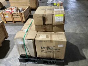 *UNRESERVED* Pallet Containing SafePad Cushions, 30 per Box