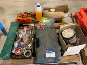 AFM323 - Pallet Of Various Workshop Equipment