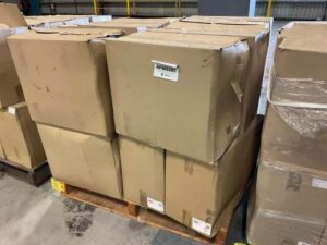 AFM261 - Pallet Of Plastic Sleeves