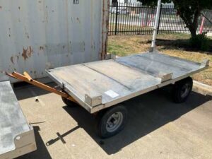AFM113 - 4 Wheel Articulating Pallet Trailer