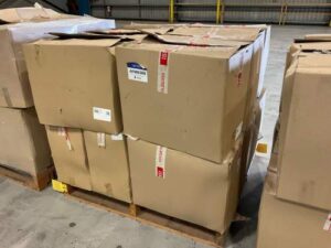 AFM266 - Pallet Of Plastic Sleeves