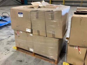 AFM267 - Pallet Of Plastic Sleeves