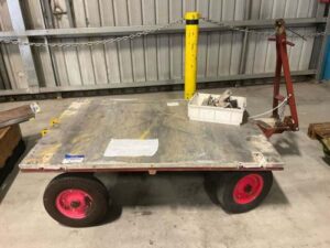 AFM134 - 4 Wheel Articulating Pallet Trailer