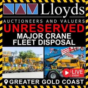 Unreserved Major Crane Fleet Disposal (ON11806) #CA