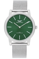Orologio Emporio Men’s Watch Mesh Green Dial