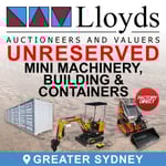 Unreserved Sydney Factory Direct Machinery, Attachments & Accessories