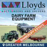 Dairy Farm Equipment Bankrupt Estate (ON11676)