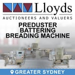 Preduster Battering Breading Machine