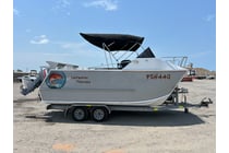 Shark Cat Twin Hull Fishing Boat 18.6 On a...