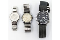 THREE WRISTWATCHES