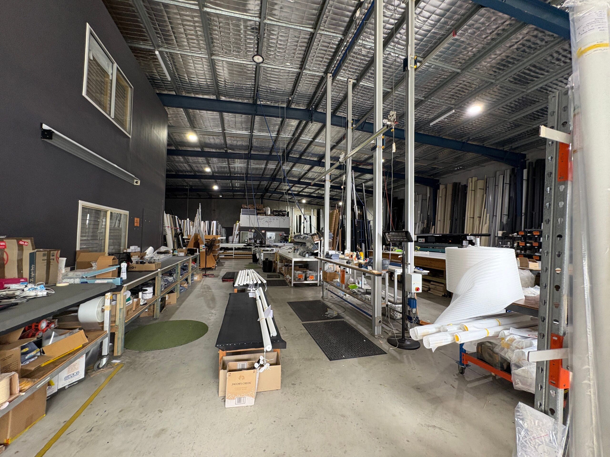 EOI: Shutters & Blinds Manufacturing Equipment & Stock
