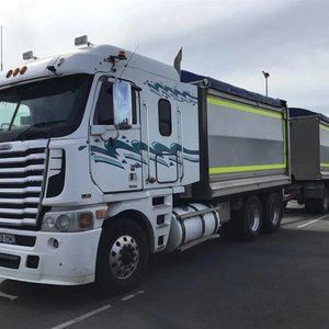2012 Argosy (6x4) Tipper Truck and Tefco Quad Trailer