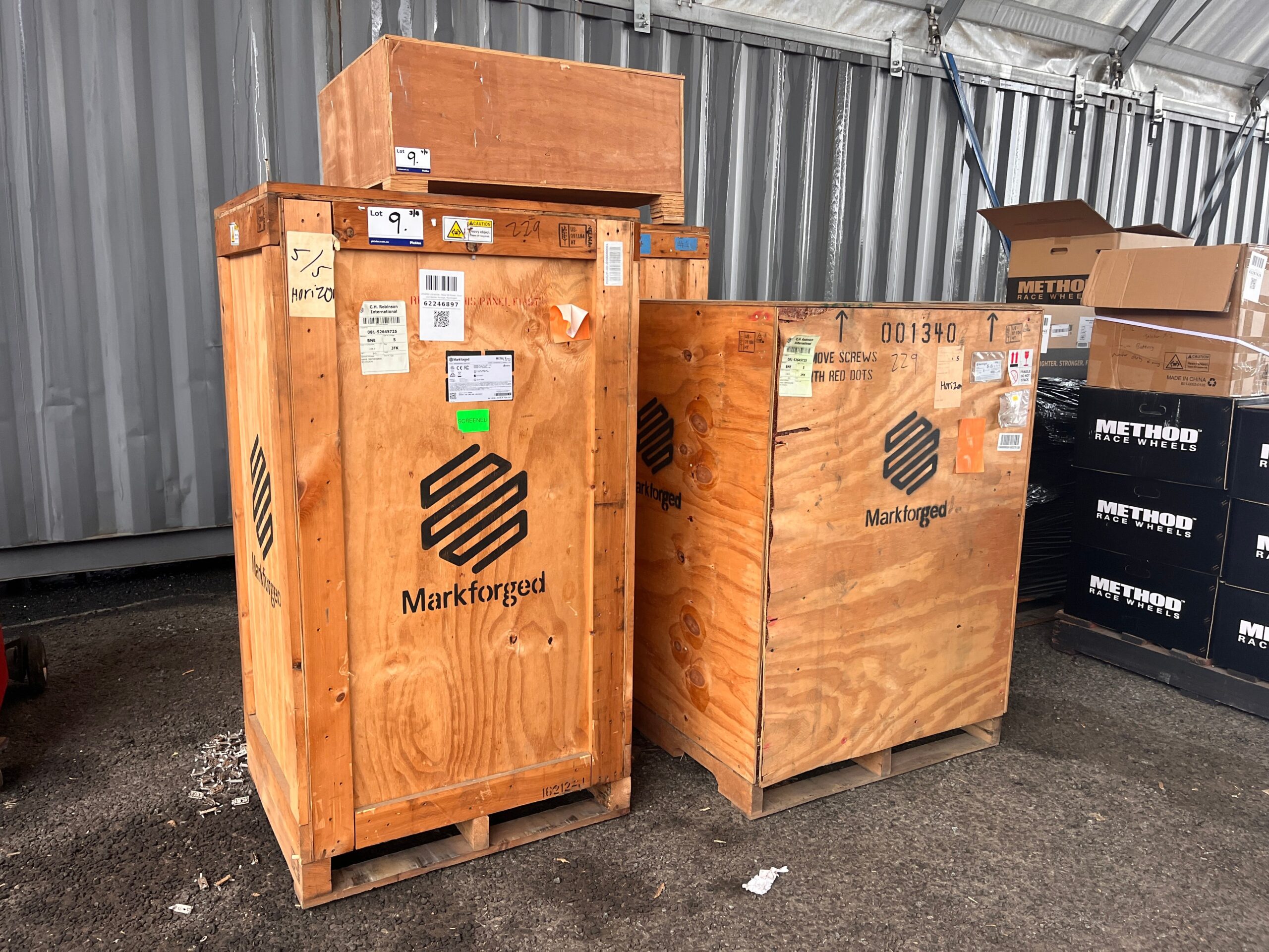 Near New 3D Printer, Tyres, Rims and General Goods Insolvency Sale