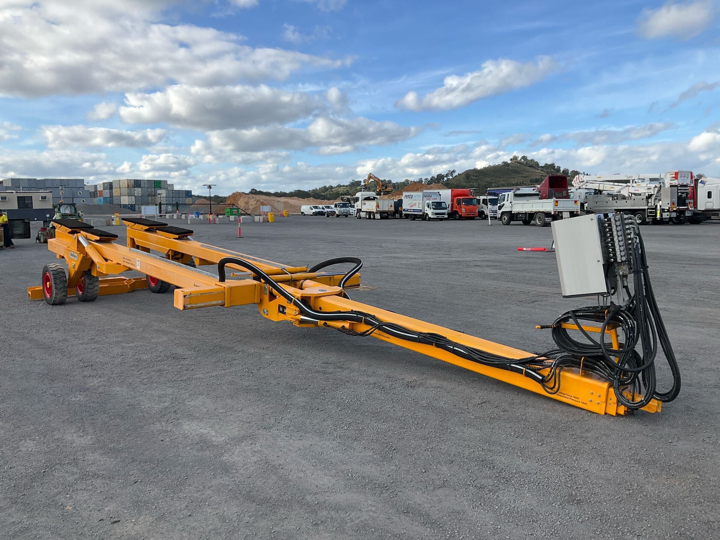 Unused Government Owned 2021 Roodberg HBC20SDHD Towed Slipway Trailer