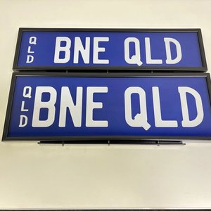 QLD Personalised Number Plate - BNE QLD (Proceeds Going To Charity)