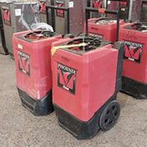 Flood Restoration Equipment and Vans in Liquidation