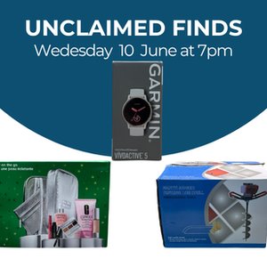 Unclaimed Finds 10th June No.2701