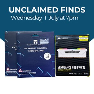 Unclaimed Finds 1st July No.2709