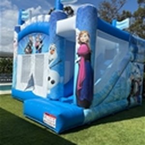No Reserve Jumping Castle Frozen, Castle & Carriage