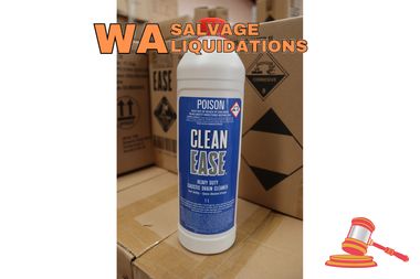 Drain Cleaner, Paper, Wine Cooler Bags & Lighting Online WA Salvage Auction