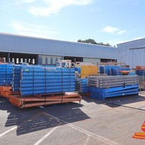 Heavy Duty Longspan Shelving, Pallet Racking, Conveyor Beds, Mesh, Barriers & Scaffolding Online Welshpool Auction