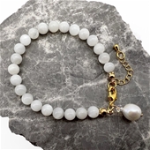 M&N Emporium Pearl & Gemstone Bracelet Sale!
