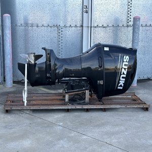 2x Suzuki 150HP Four Stroke Outboard Motors