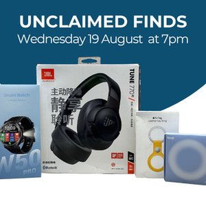 Unclaimed Finds 19th August No.2733