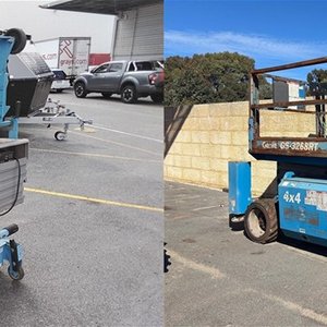 2016 Genie AWP30SDC & 2008 Genie GS3268RT Scissor Lifts