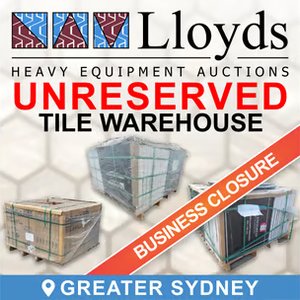 UNRESERVED Tile Warehouse Business Closure