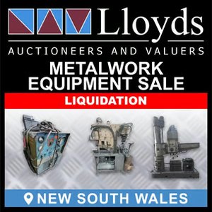 Metalwork Equipment Liquidation