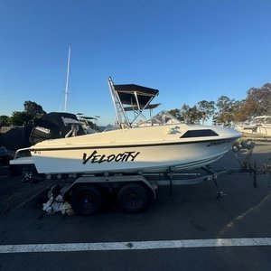 1985 Haines Hunter 18ft Runabout on Trailer