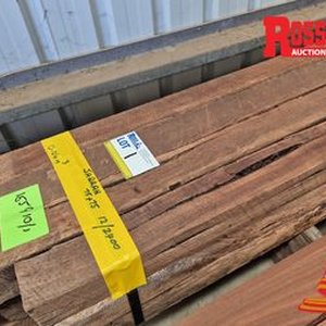 Jarrah & Karri Timber, Transportable Toilet Unit, Roller Doors, Workshop Machinery & Restaurant Equipment Online Bunbury Auction