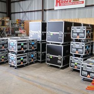 AV & Chain Hoist Road Cases Online Welshpool Auction