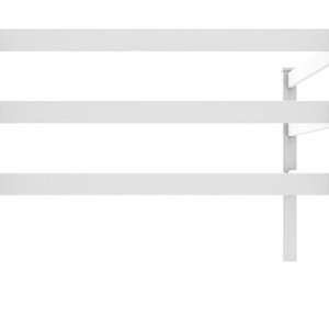 3 Rail Rural PVC Fencing And Animal Enclosures