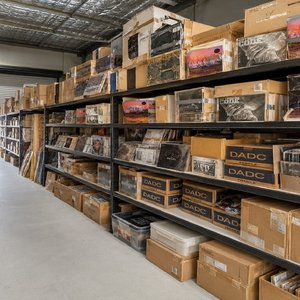 A Large Hardcore Punk Archive of Records and CDs