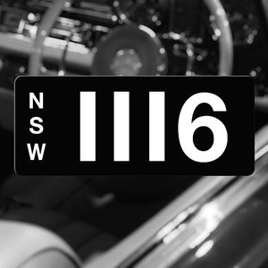 NSW Heritage Plate 1116