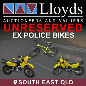 UNRESERVED EX POLICE BIKES