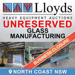 UNRESERVED Glass Manufacturing Business Closure
